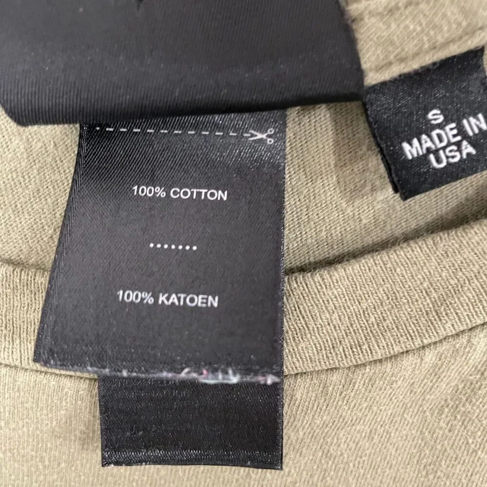 The Eagle Soars Alone‎ Harley Davidson Museum Shirt S Olive Biker Short Sleeve